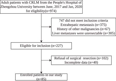 Prognosis of resectable colorectal liver metastases after surgery associated with pathological features of primary tumor